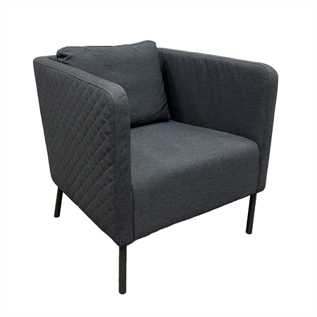 Fåtölj Ruta, ljusgrå